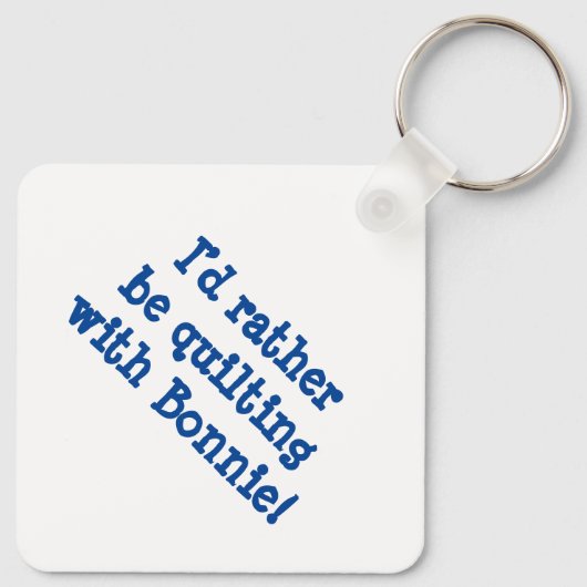 Schlüsselanhänger für den Indigo-Weg (Rückseite)