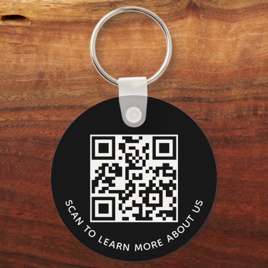 Schlüsselanhänger für den QR-Code mit kundenspezif (Vorderseite)