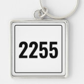 Schlüsselanhänger für die benutzerdefinierte Fahrz (Vorne)