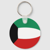 Schlüsselanhänger für die Flagge von Kuwait (Vorderseite)