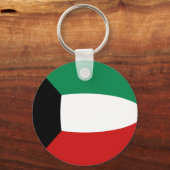 Schlüsselanhänger für die Flagge von Kuwait (Vorderseite)