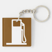 Schlüsselanhänger für die Kennzeichnung von Tankwa (Rückseite)