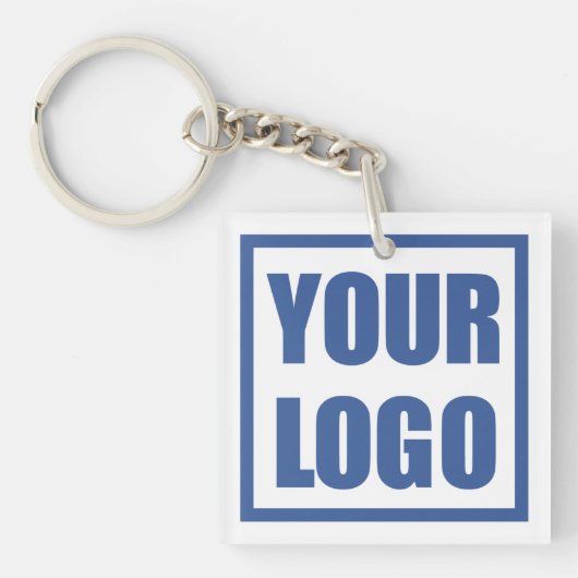 Schlüsselanhänger für doppelseitige Logos (Vorderseite)