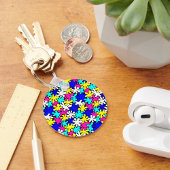 Schlüsselanhänger für farbige Leuchtpunkte