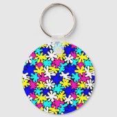 Schlüsselanhänger für farbige Leuchtpunkte (Vorderseite)