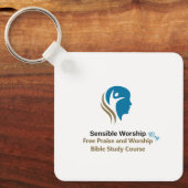 Schlüsselanhänger für gesinntes Worship-Logo (Vorderseite)