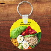 Schlüsselanhänger für gesunde Lebensmittel (Vorderseite)