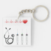 Schlüsselanhänger für Gesundheitselemente (Rückseite)