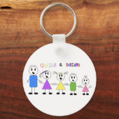 Schlüsselanhänger für Giggles & Screams (Vorderseite)