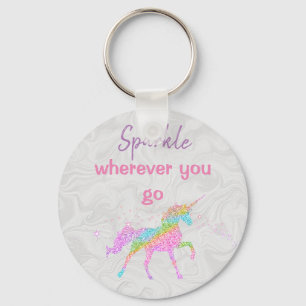 Schlüsselanhänger für Grundtasten - Unicorn