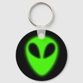 Schlüsselanhänger für grüne Alien (Vorderseite)