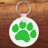 Schlüsselanhänger für grüne Paw (Vorderseite)