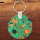 Schlüsselanhänger für Herbstmuster - Wählen Sie Ih (Vorderseite)