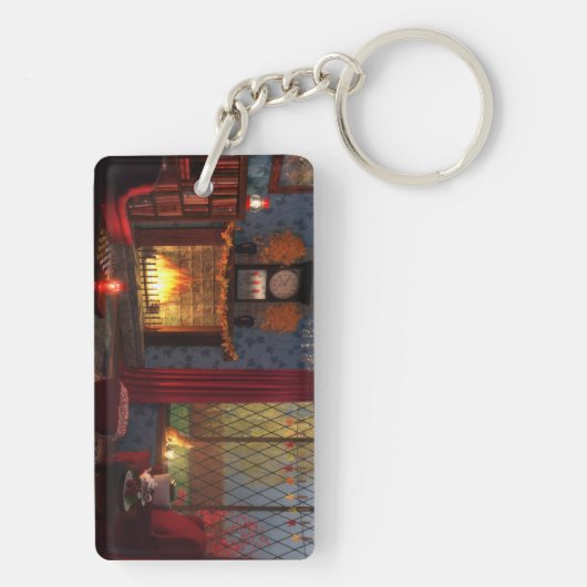 Schlüsselanhänger für Herbstruhe (Rückseite)