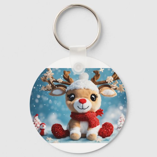 Schlüsselanhänger für Hirsche (Vorderseite)