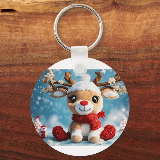 Schlüsselanhänger für Hirsche (Vorderseite)