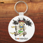 Schlüsselanhänger für Kampfkunst (Vorderseite)