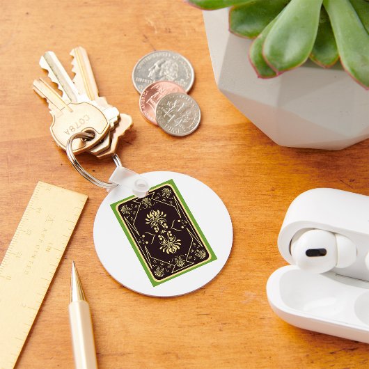 Schlüsselanhänger für Kartenmuster