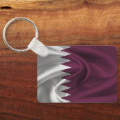 Schlüsselanhänger für Katar-Flag (Rückseite)