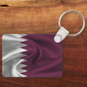 Schlüsselanhänger für Katar-Flag (Vorderseite)