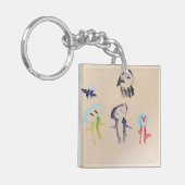 Schlüsselanhänger für Kinderarbeit (Vorderseite links)