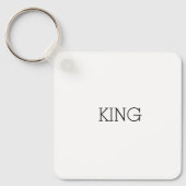 Schlüsselanhänger für King Text: (Vorderseite)