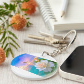 **Schlüsselanhänger für kundenspezifische Akryline Schlüsselanhänger (Vorderseite rechts)