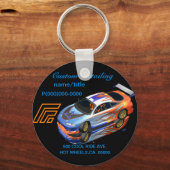 Schlüsselanhänger für kundenspezifische Automotive (Vorderseite)