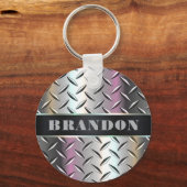 Schlüsselanhänger für kundenspezifisches Metall-Ch (Rückseite)