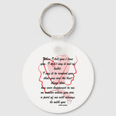 Schlüsselanhänger für Liebe (Vorderseite)