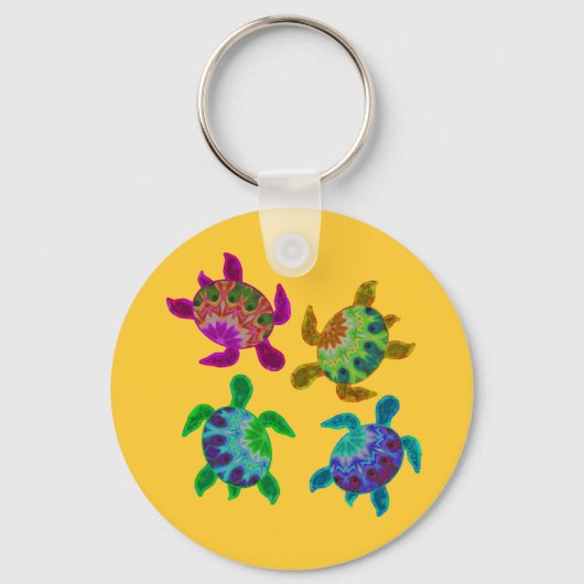 Schlüsselanhänger für mehrmalige Schildkröten (Vorderseite)