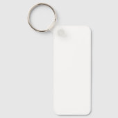 Schlüsselanhänger für Metallrechteck, 1,25 Zoll x  (Vorderseite)