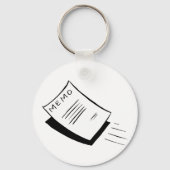 Schlüsselanhänger für Notizen in Memo (Rückseite)