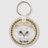 Schlüsselanhänger für persische Katzenkatze (Vorderseite)