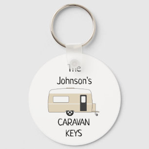 Schlüsselanhänger für personalisierte Caravan Keys