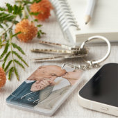 Schlüsselanhänger für personalisierte Foto- und Te (Vorderseite rechts)