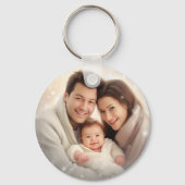 Schlüsselanhänger für personalisierte Foto- und Te (Rückseite)