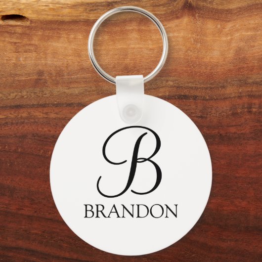 Schlüsselanhänger für personalisierte Skriptmonogr (Vorderseite)