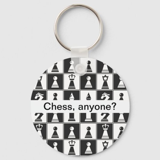 Schlüsselanhänger für Schachfiguren (Vorderseite)