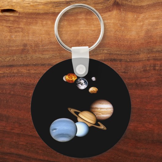 Schlüsselanhänger für Sonnensysteme (Vorderseite)