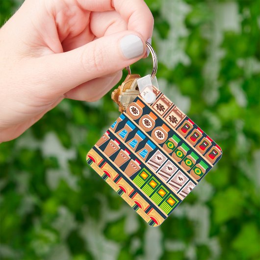 Schlüsselanhänger für Supermarktregale