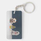 Schlüsselanhänger für Süßigkeiten und Jungtiere (Rückseite)