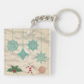 Schlüsselanhänger für Weihnachtselemente (Rückseite)