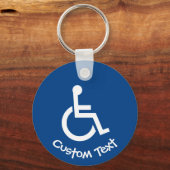 Schlüsselanhänger für Zugänglichkeit (Vorderseite)