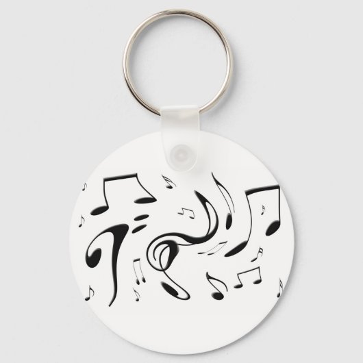 Schlüsselanhänger für zwei Musical Notes (Vorderseite)