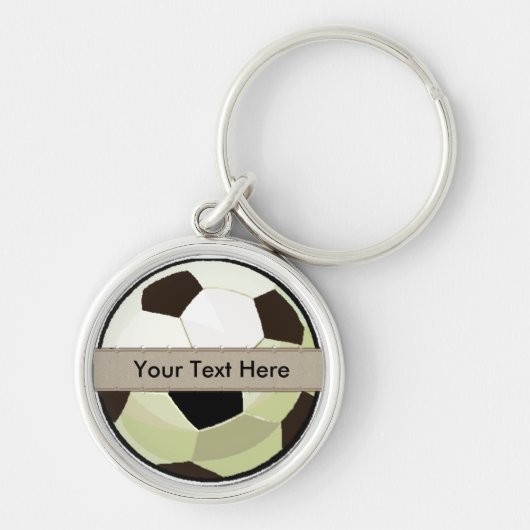 Schlüsselanhänger - Fußball-Ball (Vorne)