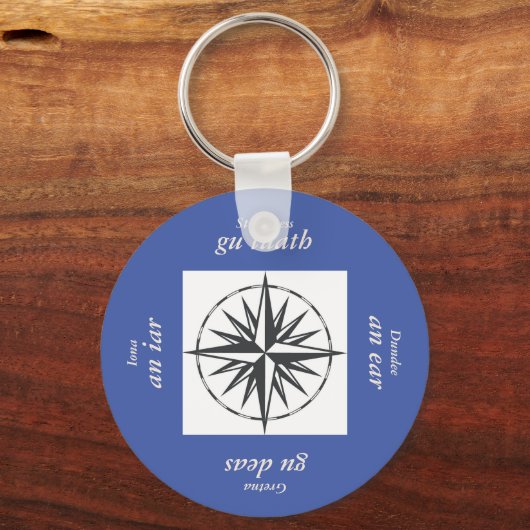 Schlüsselanhänger Gaelic Directions (Vorderseite)