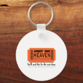 Schlüsselanhänger geben ein Ticket zu (Vorderseite)