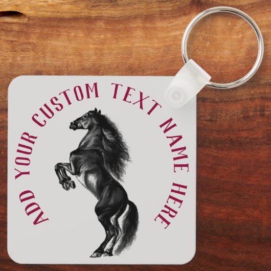 Schlüsselanhänger-Geschenk für aufrecht stehende P Schlüsselanhänger (Rückseite)