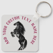 Schlüsselanhänger-Geschenk für aufrecht stehende P Schlüsselanhänger (Rückseite)